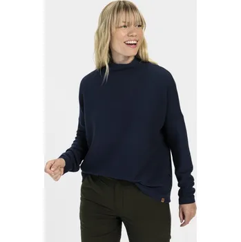 Dámský svetr SVETR CAMEL ACTIVE KNITWEAR NIGHT BLUE CHECK