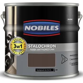 barva na kov AkzoNobel olejovo-ftalátová Barva na kov 2,5 l, čokoládově hnědá matná