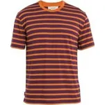 Icebreaker Mens Drayden SS Tee Stripe, Nightshade/Earth/S
