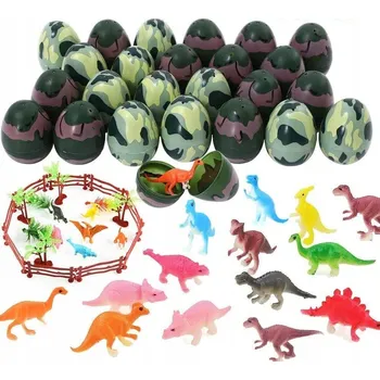 Velikonoční dekorace VAJÍČKO VELIKONOČNÍ VEJCE KRASLICE HRAČKY DÁREK SADA PRO DĚTI FARMA