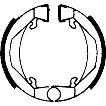 Auto-moto Brzdové čelisti FERODO 225129012