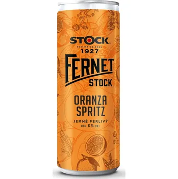 Míchaný nápoj Fernet Stock Fernet Stock Oranza Spritz 24x0,25l - plech