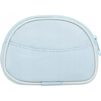 Kaletnik peněženka z pravé lícové kůže modrá - dámská