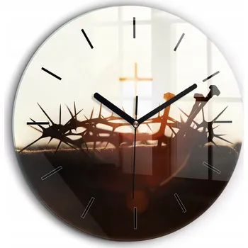 Hodiny Nástěnné hodiny béžové 60 cm