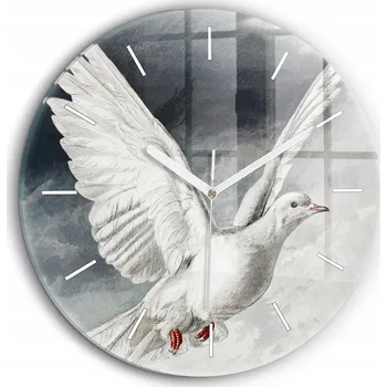 Hodiny Nástěnné hodiny SacroArte, odstíny šedé, 60 cm