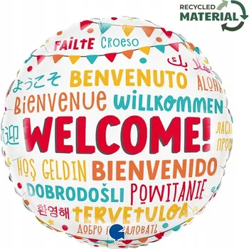 Balónek Fóliový balónek Grabo 18'', Vítejte