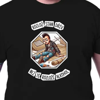 Tričko Vtipná | Tričko Nejdřív rozlož stan