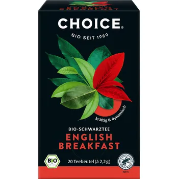 Čaj Čaj černý English breakfast 20 sáčků 44 g BIO CHOICE