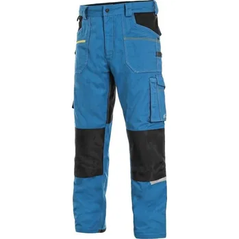 montérky Kalhoty CXS STRETCH, pánské, středně modré-černé, vel. 58