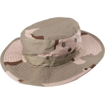 Klobouk Imperator Tactical Vojenský kulatý klobouk Boonie - Three Desert