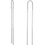 MOISS Luxusní provlékací náušnice E0004236 + 2 měsíce na vrácení zboží