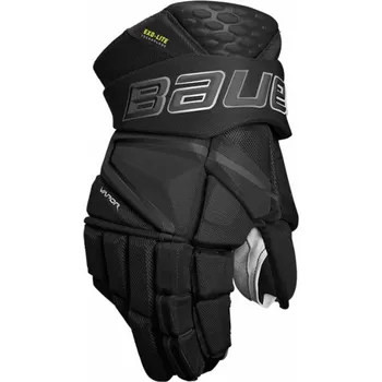 Hokejové rukavice Rukavice Bauer Vapor Hyperlite S22 SR, Senior, 15", černá Bauer