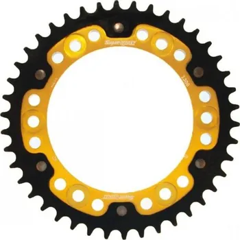 Řetězová sada pro motocykl Rozeta SUPERSPROX STEALTH RST-1306:42-GLD zlatá 42 zubů, 530