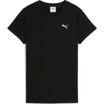 Dámské Tričko s krátkým rukávem PUMA ESS ELEVATED RIB TEE 68502101 – Černá XS