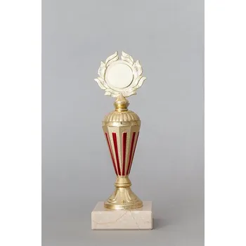 Zlatočervený sportovní pohár 16 - 24 cm - 20 cm