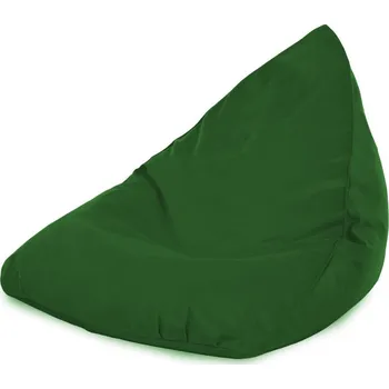 Sedací pytel Sedací vak Bermudy SAKO tmavě zelený plyš