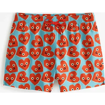 Pánské plavky Cute Hearts Swim Shorts - M