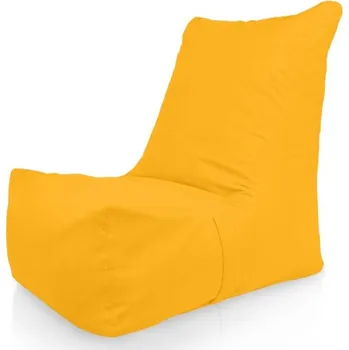 Sedací pytel Moderní křeslo DISTINTO žluté (OUTDOOR)