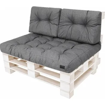 Polštář Polštáře na palety LEO 1+2 grafitové ekolen