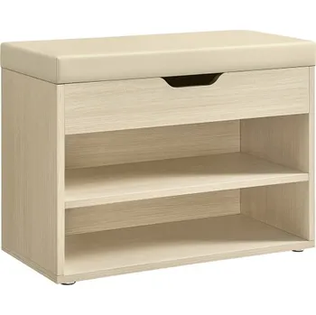 Botník Botník se sezením LHS020K01 dřevo béžová