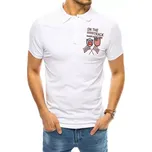 Bílá polokošile s výšivkou PX0452 Velikost: M