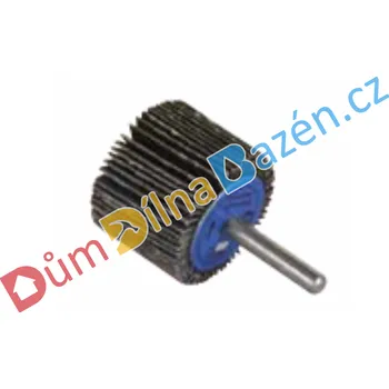 Brusný kotouč Optima OPTIMAabrasive Lístkový kotouč se stopkou - Zirkon ⌀ 40 mm Šířka: 30 mm, Zrnitost: 80