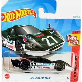 auto na autodráhu Hot Wheels 67 Ford GT40 Mk IV