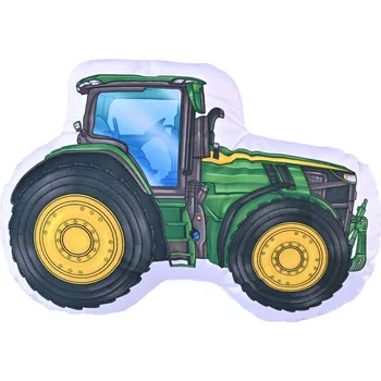 Dekorativní polštářek Tvarovaný polštář 44x32cm - Traktor