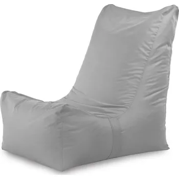 Sedací pytel Moderní křeslo DISTINTO světle šedé (OUTDOOR)
