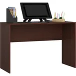 Kancelářský stůl rovný B-17 120 cm wenge