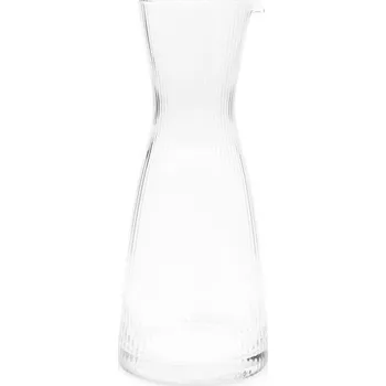 Stolování Karafa LYNN drážková se zlatým okrajem 892108 1L