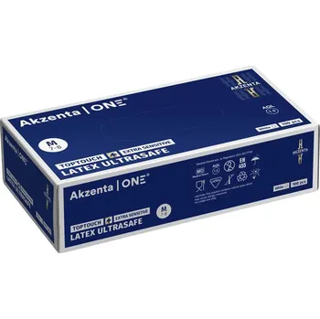 Vyšetřovací rukavice AKZENTA Latexové rukavice Velikost: XS