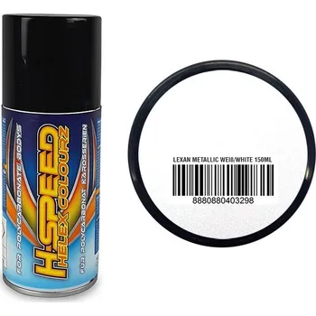 Průmyslové lepidlo H-Speed barva ve spreji metalická bílá 150ml