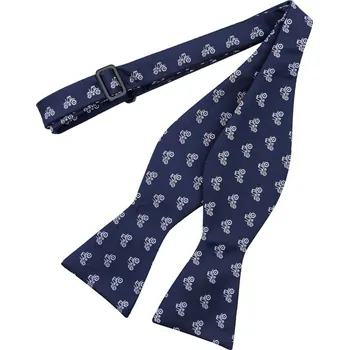 Motýlek Bubibubi Tmavomodrý vázací motýlek s traktory