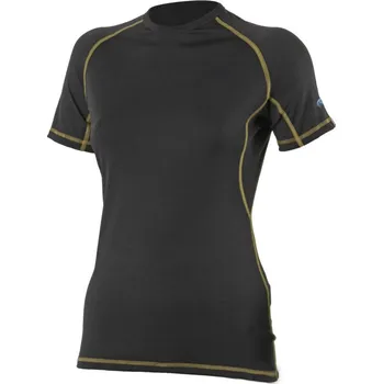 ZITA dámské 100% merino triko 16 mikronů - Černá 9072 / XL / Černá