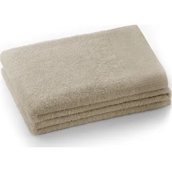 Bavlněný ručník AmeliaHome AMARI béžový, velikost 70x140