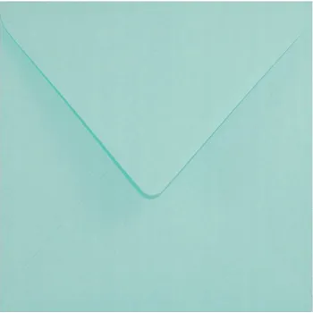 Obálka Čtvercové obálky pastelově modré 120 g/m2 K4 Shan 10 ks