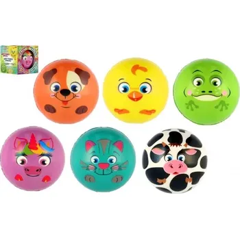 Dětský míč Ciky Caky bláznivý míč se zvířátky 10 cm