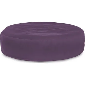 Sedací pytel Polštář na sezení MONACO fialový plyš