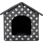 Bouda pro psa STANDARD R4 tlapky, šedá