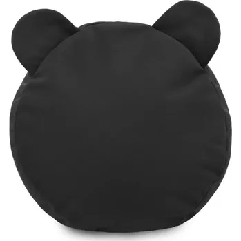 Taburet Plyšová podnožka TEDDY černá