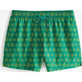 Pánské plavky Green Sailboats Swim Shorts - M