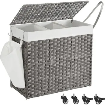 Koš na prádlo Ručně tkaný koš na prádlo LCB365G01