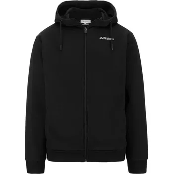 Pánská mikina Kappa LOGO FEFFOX mikina černá XL