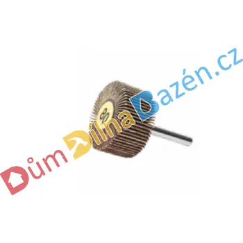 Brusný kotouč Optima OPTIMAabrasive Lístkový kotouč se stopkou - Normal korund ⌀ 60 mm Šířka: 30 mm, Zrnitost: 60