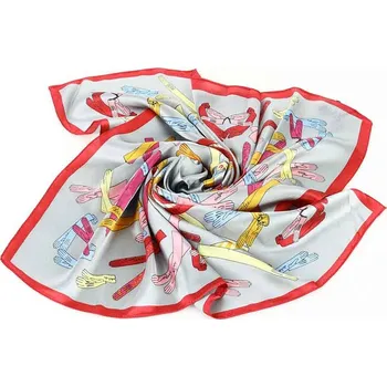 Šála Barevný lehký šátek se vzory (CH100a) Velikost: ONE SIZE