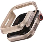 UNIQ Valencia kovové pouzdro pro Apple Watch 46mm - růžovozlaté