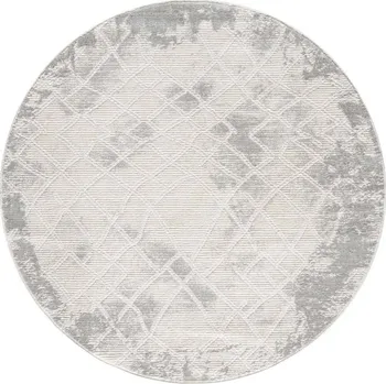 Koberec Koberec Antique 215 šedý, kruh