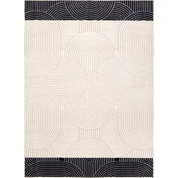 Koberec Koberec ANGEL 7901 / 52044 geometrický, béžový / černý