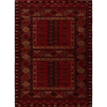 Koberec Koberec KASHQAI 4346 300 orientální / geometrický, bordó